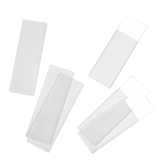 Lames porte-objets, rodés à 45°, 26x76mm